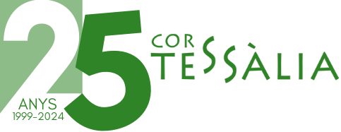 Logo 25 anys Cor Tessàlia